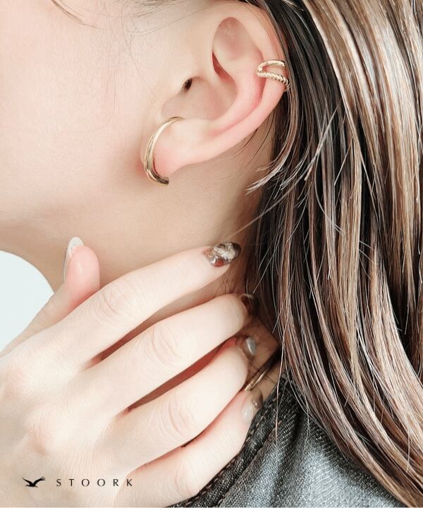 【再入荷】Dot Double Ear Cuff