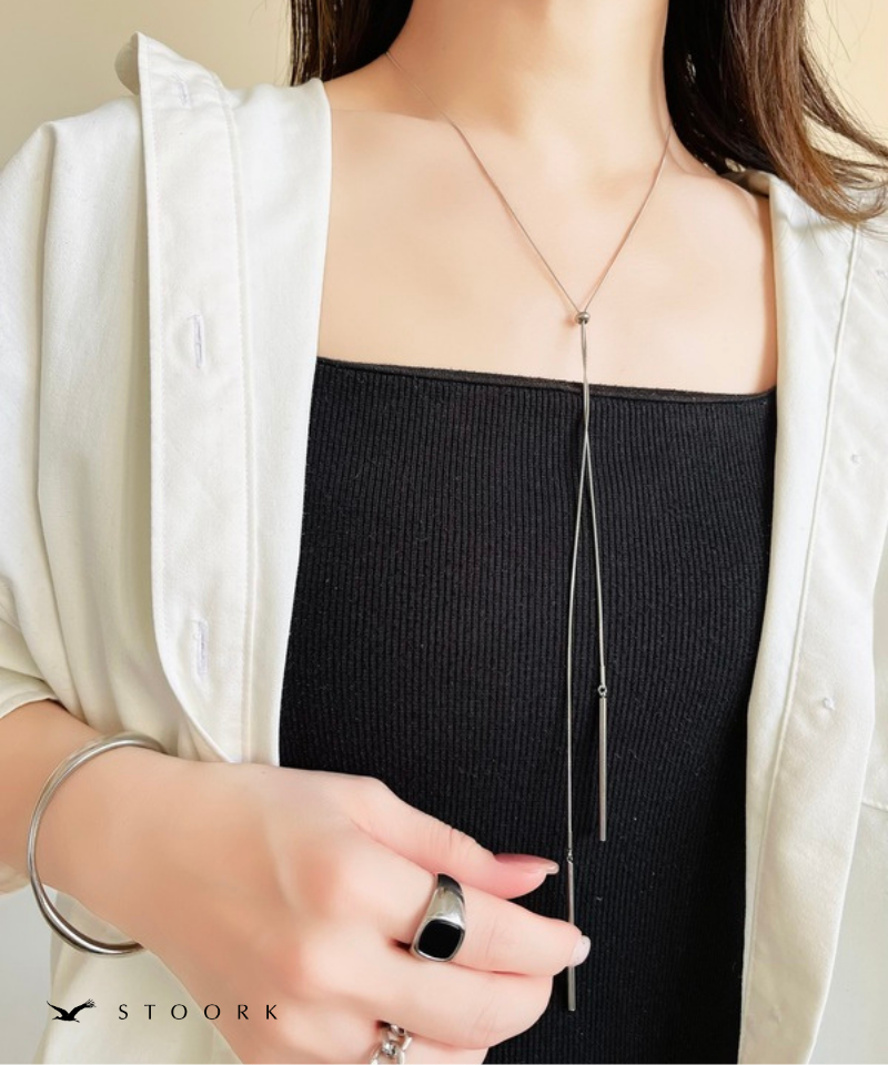 Slide Drop Chain Necklace