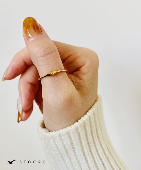 【再入荷】316L Irregular Round Ring