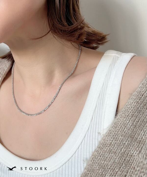 【再入荷】Sparkle Chain Sparkle Necklace