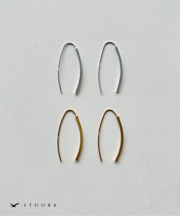 s925 Curve Hook Pierce
