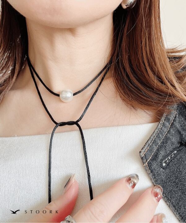 s925 Pearl Code Necklace