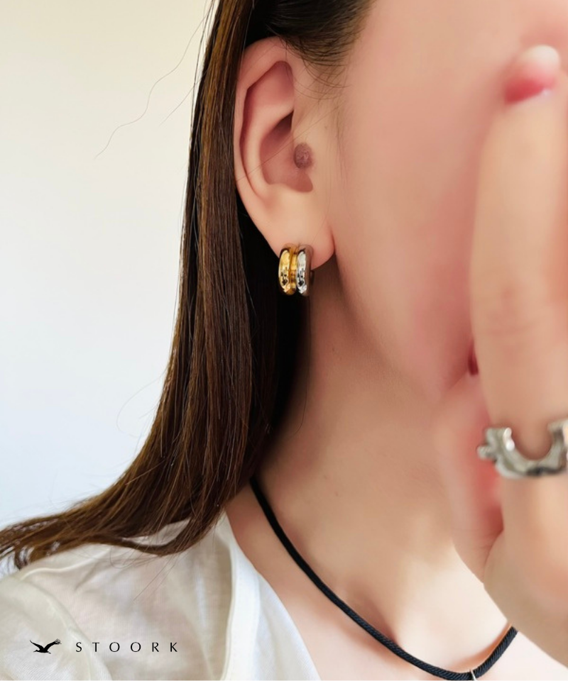 2Tone Double Line Pierce