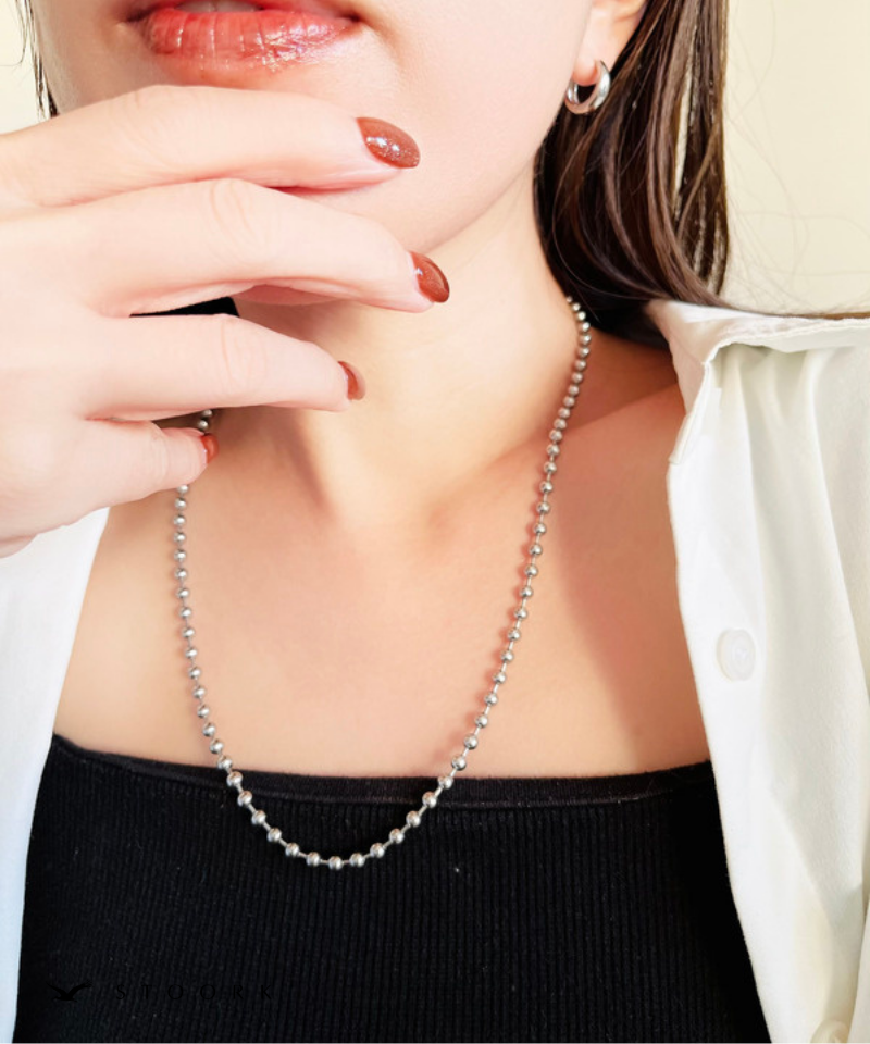 【再入荷】Ball Chain Necklace