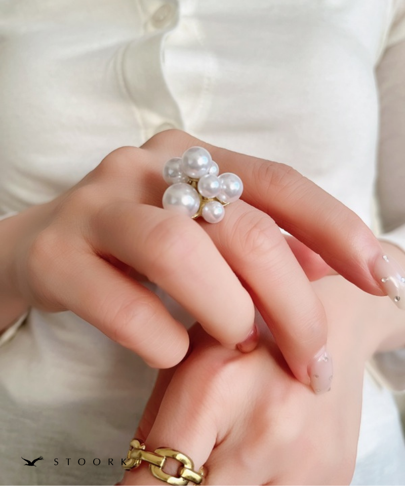 Pearl Bubble Ring