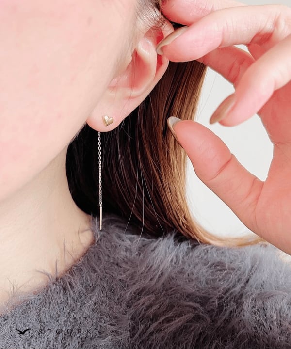 【再入荷】s925 Heart American Pierce