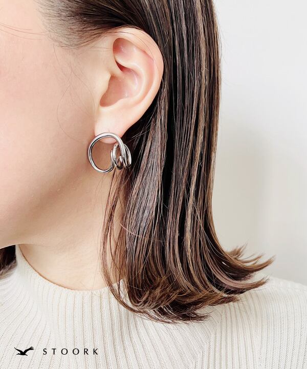 【再入荷】316L Round And Round Pierce
