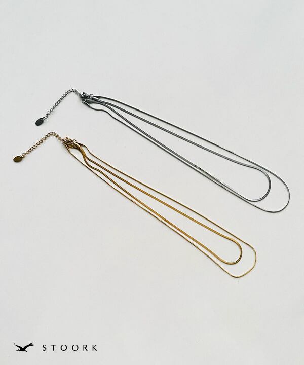 【再入荷】Double Chain Necklace