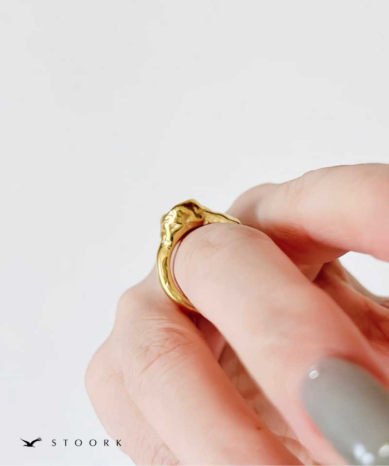 Melt Stone Ring