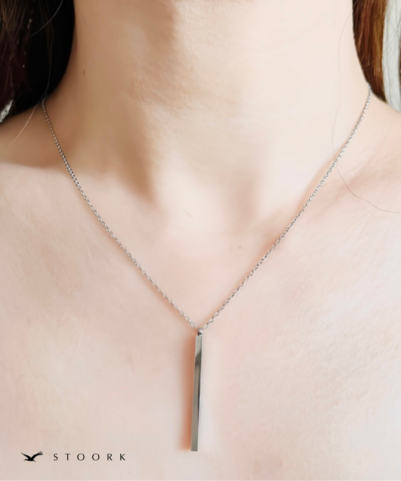 Skinny Pendant Necklace
