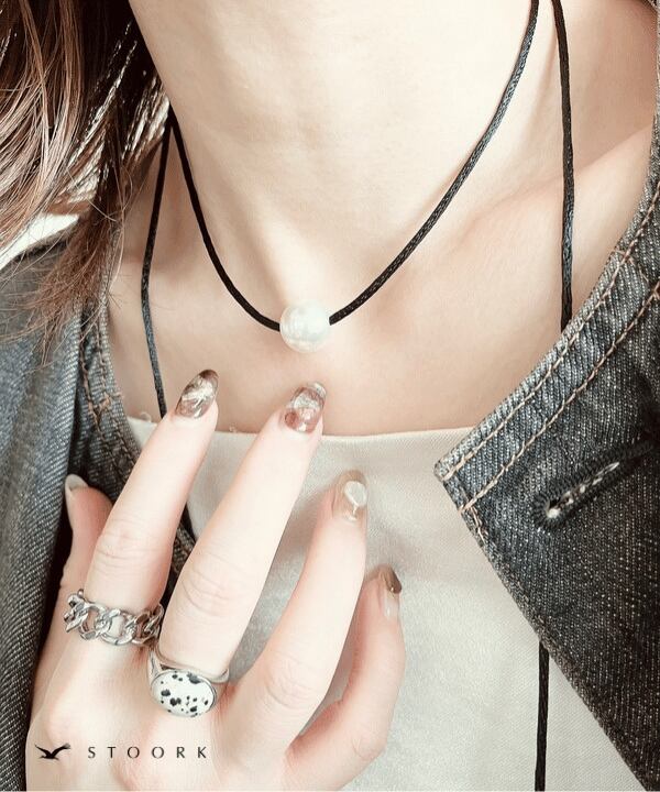 s925 Pearl Code Necklace