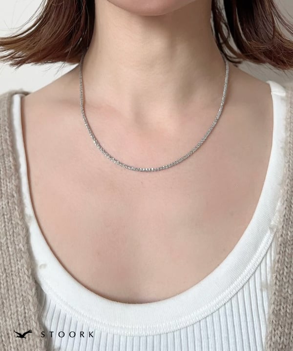 【再入荷】Sparkle Chain Sparkle Necklace