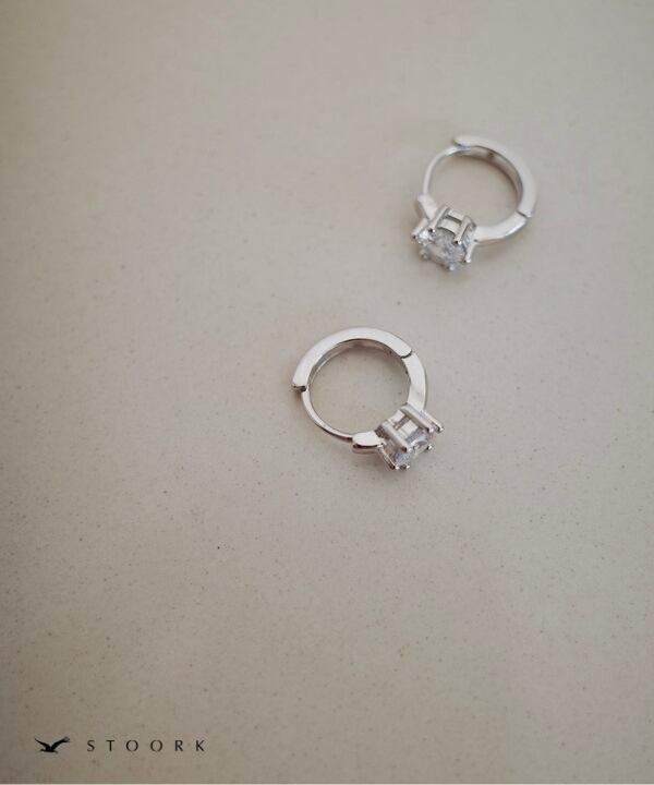【再入荷】s925 Ring Hoop Pierce