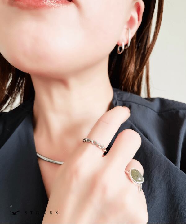 s925 Delicate Chain Ring