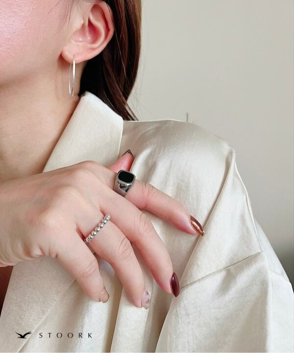 s925 Tsubu-Tubu Ring