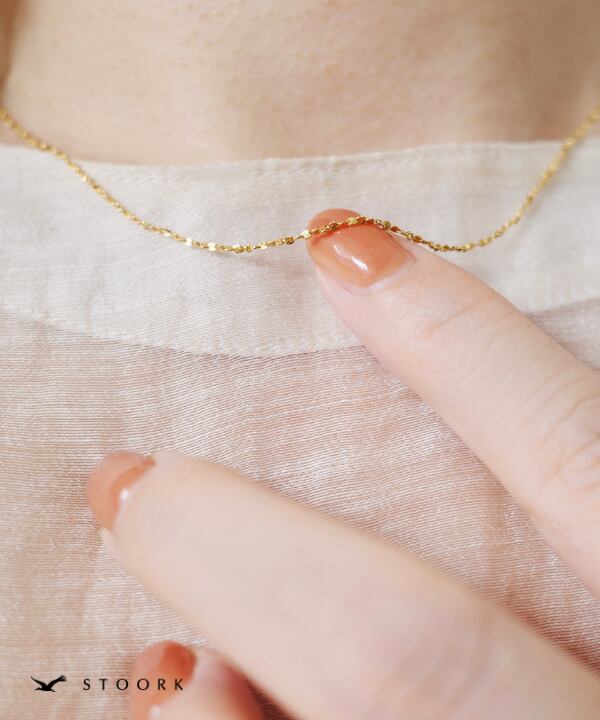 【再入荷】petal Chain Necklace