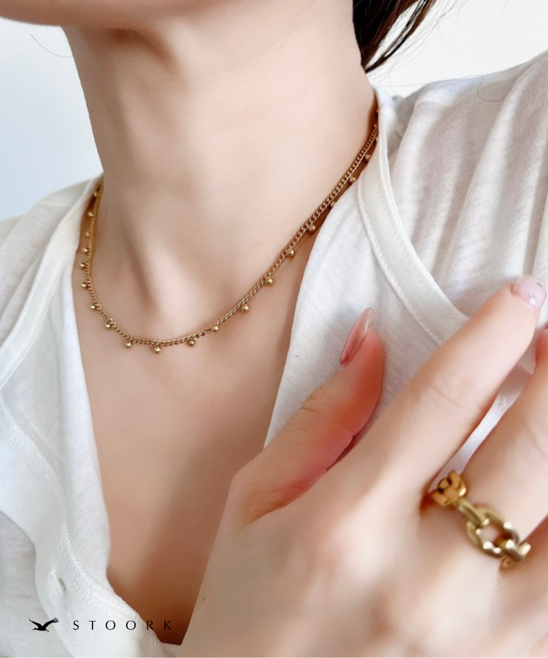 Ball Charm Chain Necklace