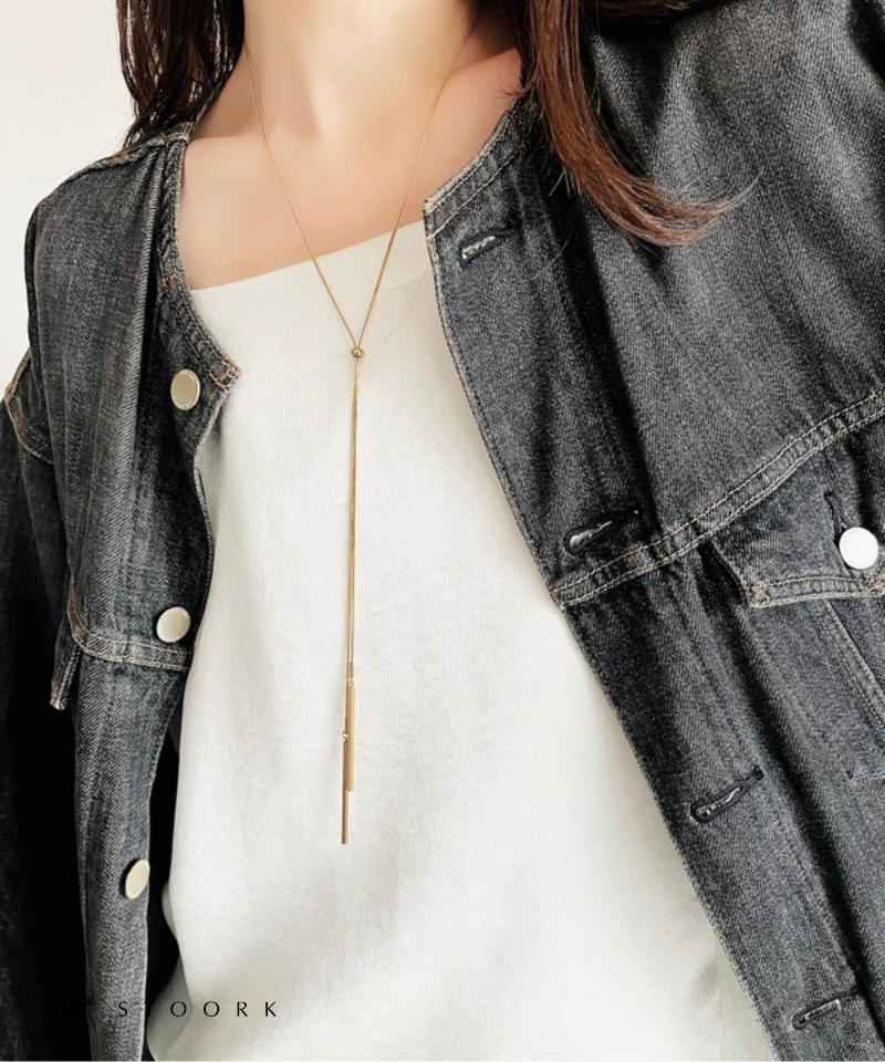 Slide Drop Chain Necklace