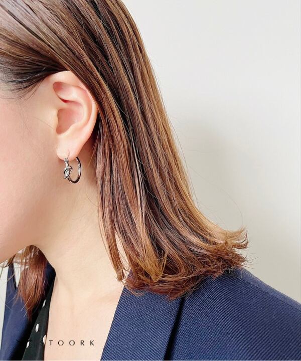 【再入荷】316L Knot Hoop Pierce