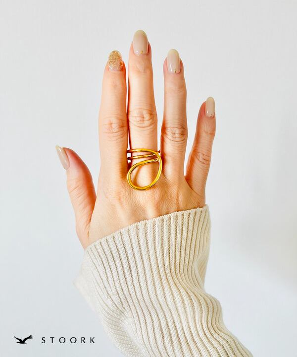 【再入荷】Round And Round Ring
