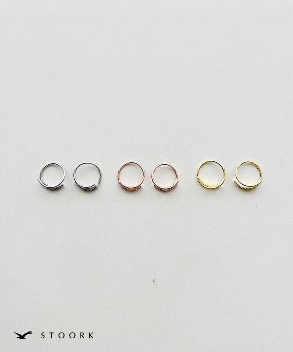 【再入荷】s925 Spiral Pierce