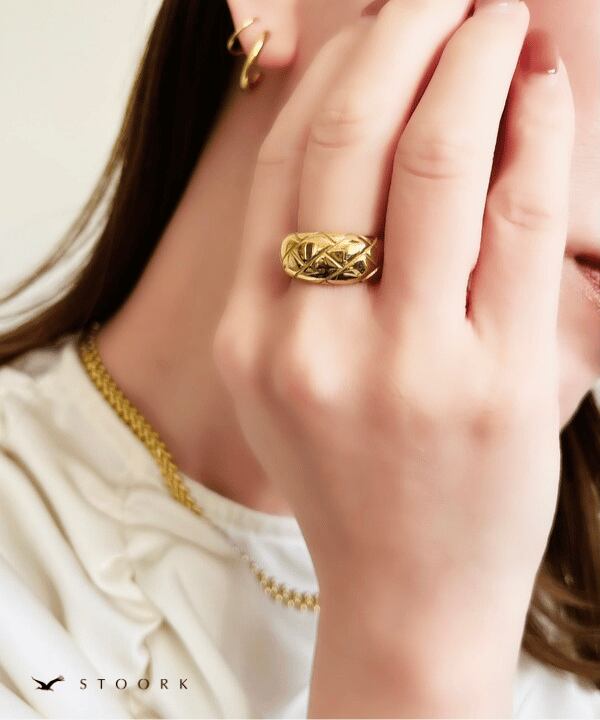 Brick Pattern Ring