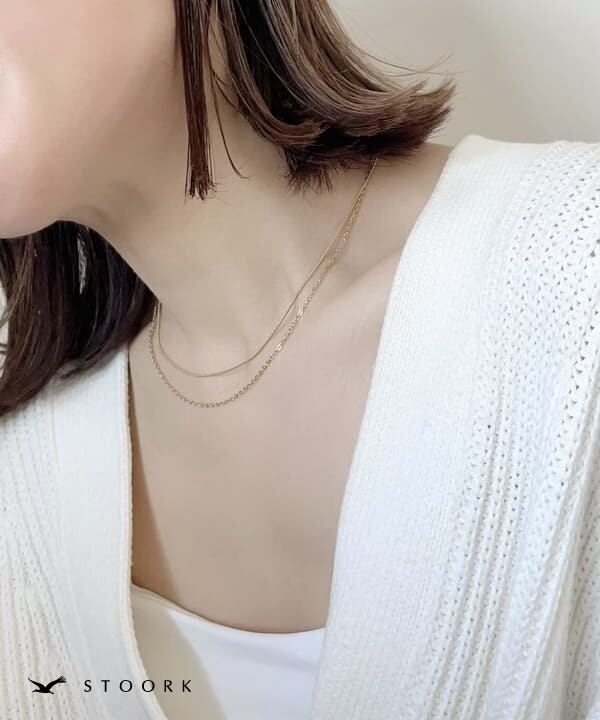 316L Simple Double Chain Necklace
