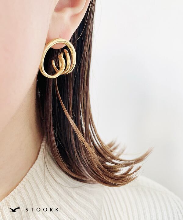 【再入荷】316L Round And Round Pierce