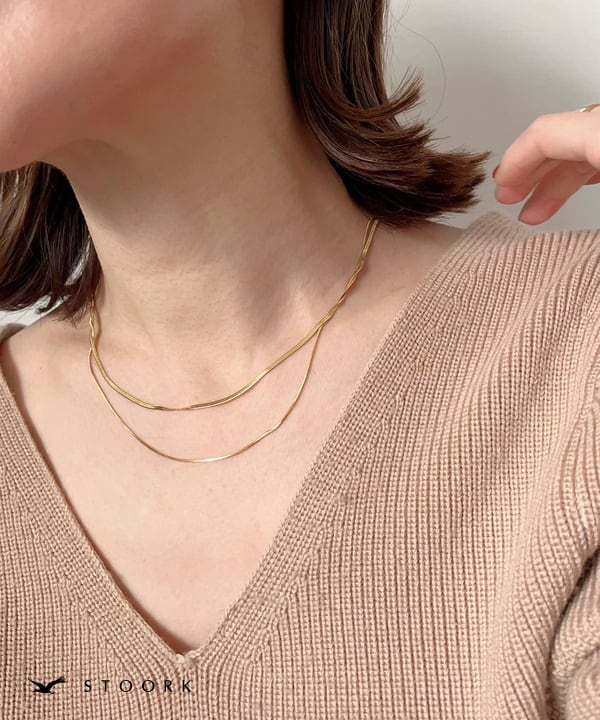 【再入荷】Double Chain Necklace