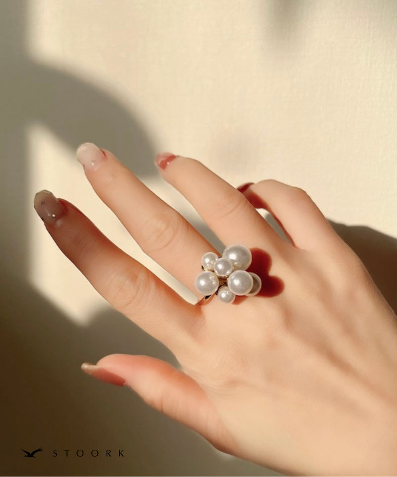 Pearl Bubble Ring