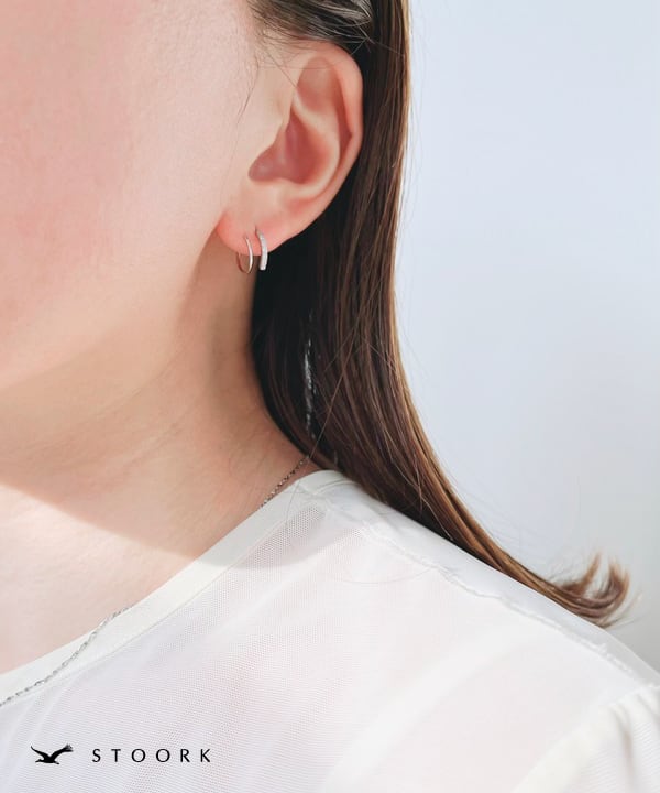 【再入荷】s925 Spiral Pierce