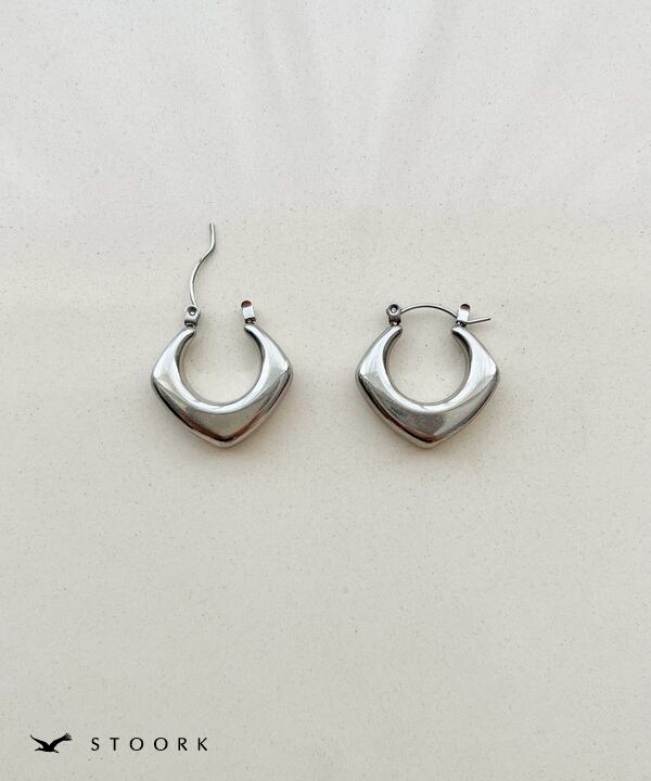 【再入荷】Plump Drop Hoop Pierce