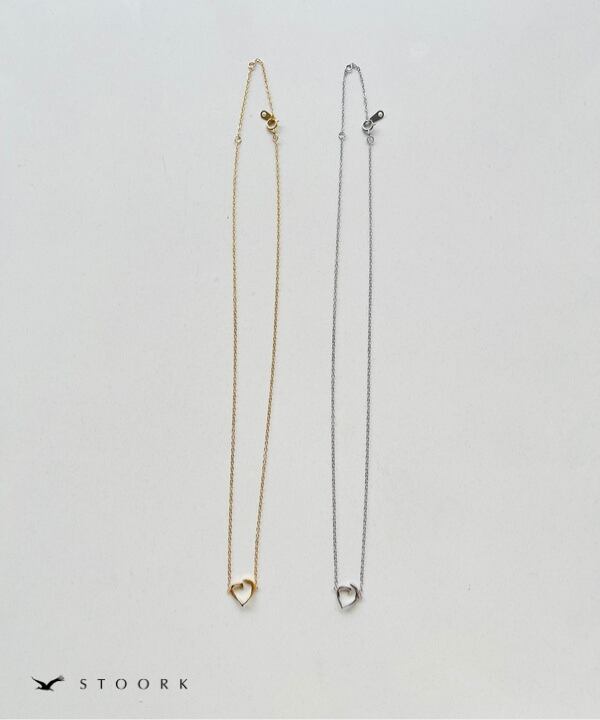 s925 Torsion Heart Necklace