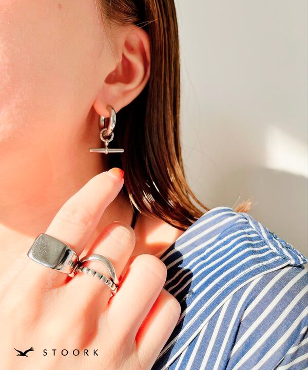 【再入荷】Rod Hoop Pierce