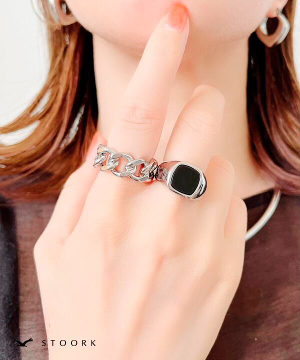 【再入荷】316L Chain Ring