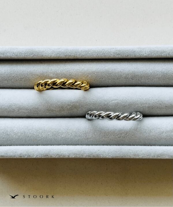 316L Rope Ring