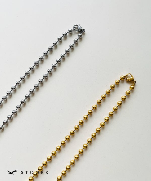 【再入荷】Ball Chain Necklace