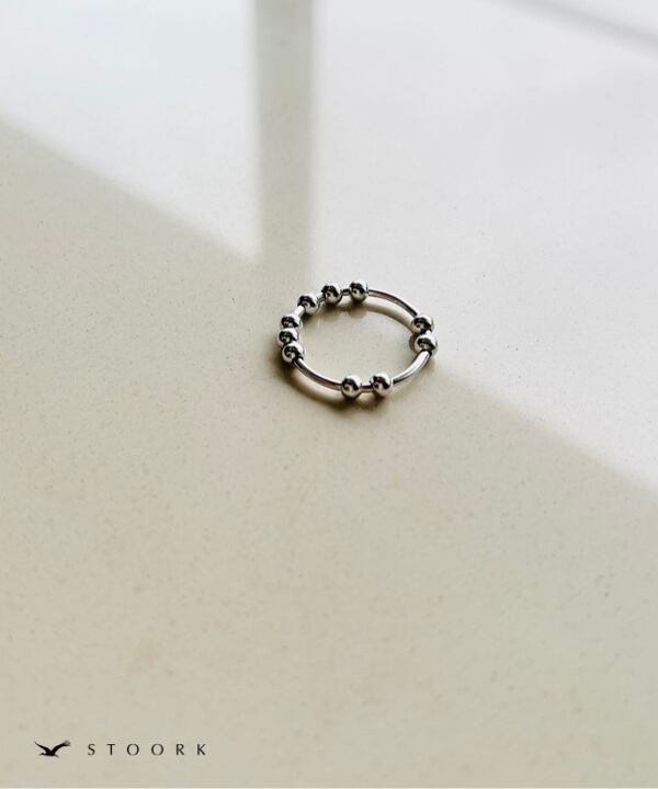 s925 Tsubu-Tubu Ring