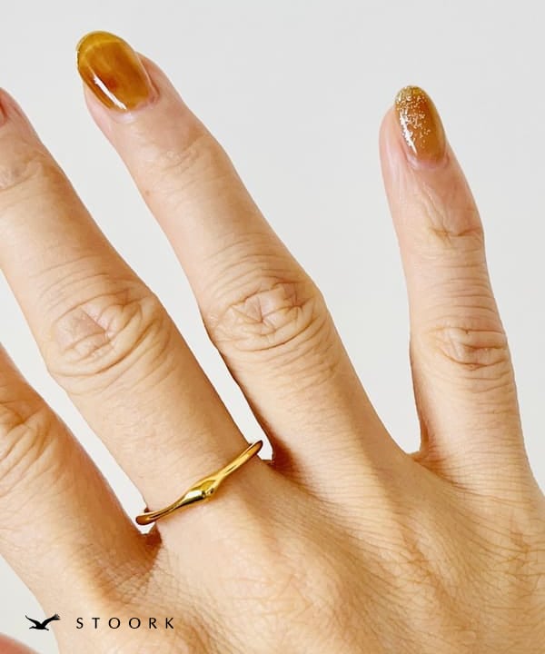【再入荷】316L Irregular Round Ring