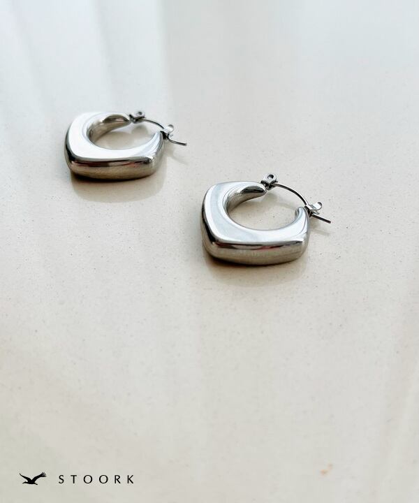 【再入荷】Plump Drop Hoop Pierce