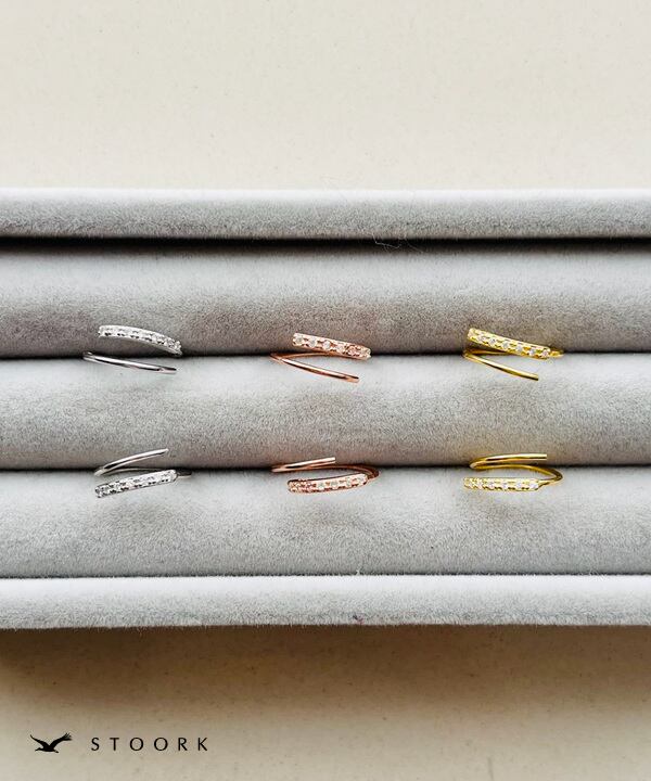 【再入荷】s925 Spiral Pierce