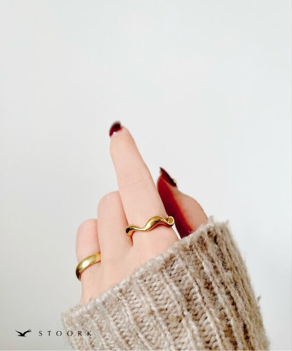 【再入荷】316L Uneune Ring