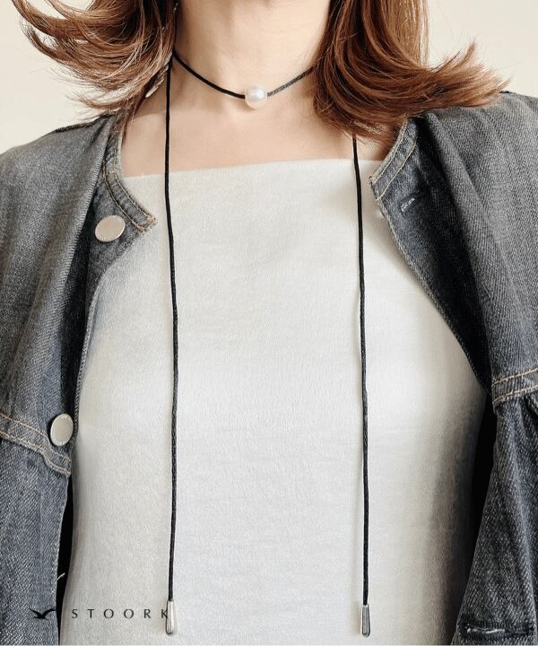 s925 Pearl Code Necklace