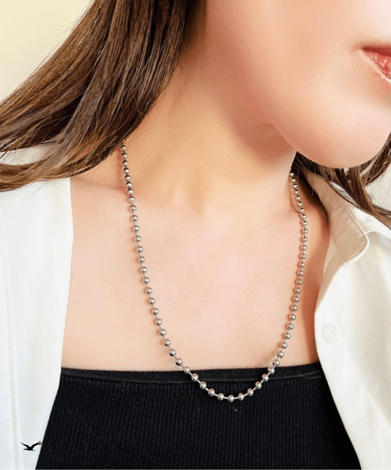 【再入荷】Ball Chain Necklace - stoork