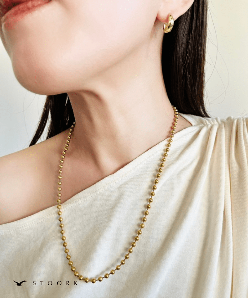 【再入荷】Ball Chain Necklace - stoork