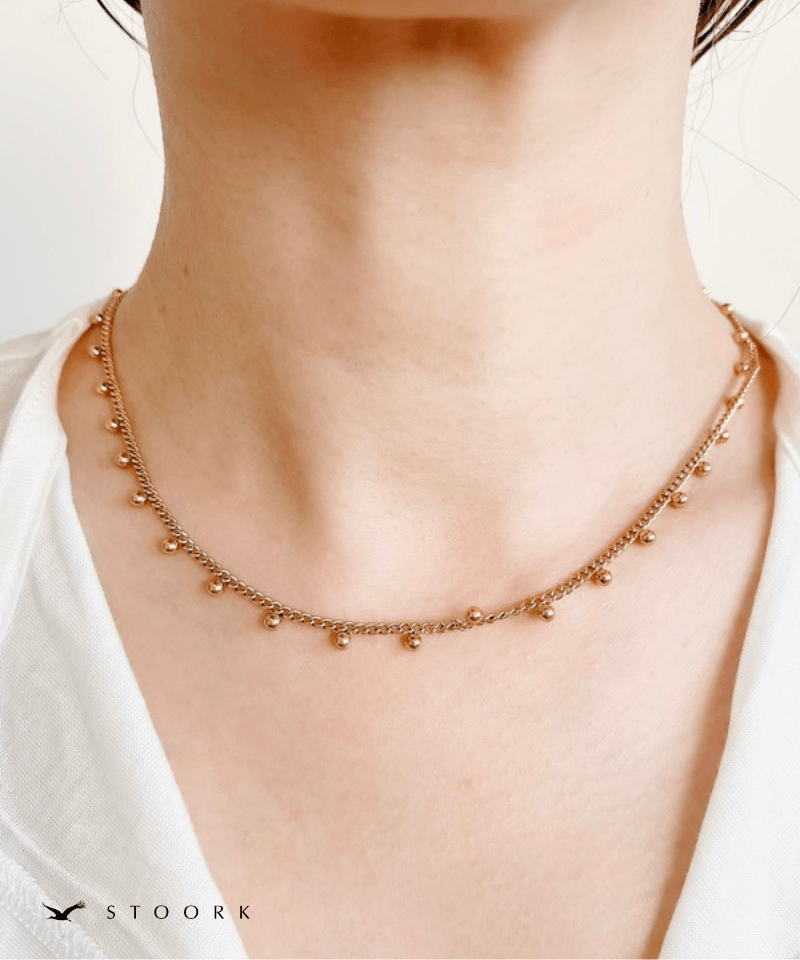 Ball Charm Chain Necklace - stoork