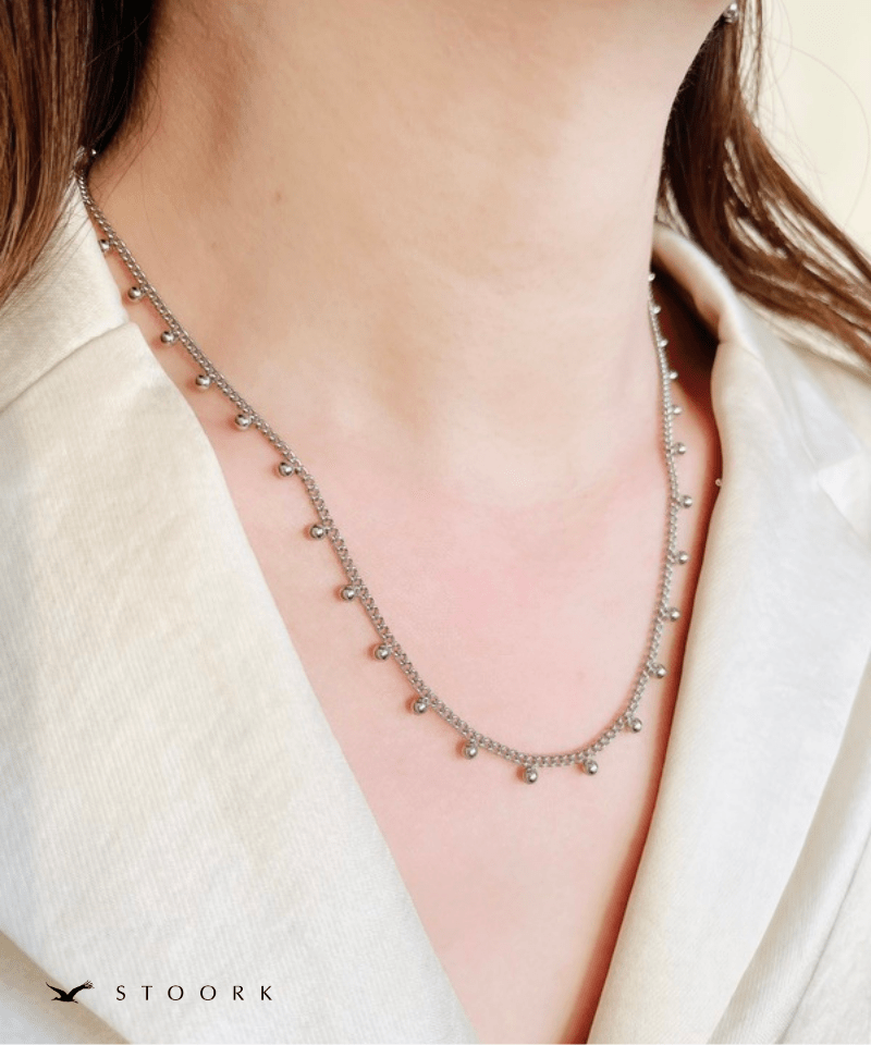 Ball Charm Chain Necklace - stoork