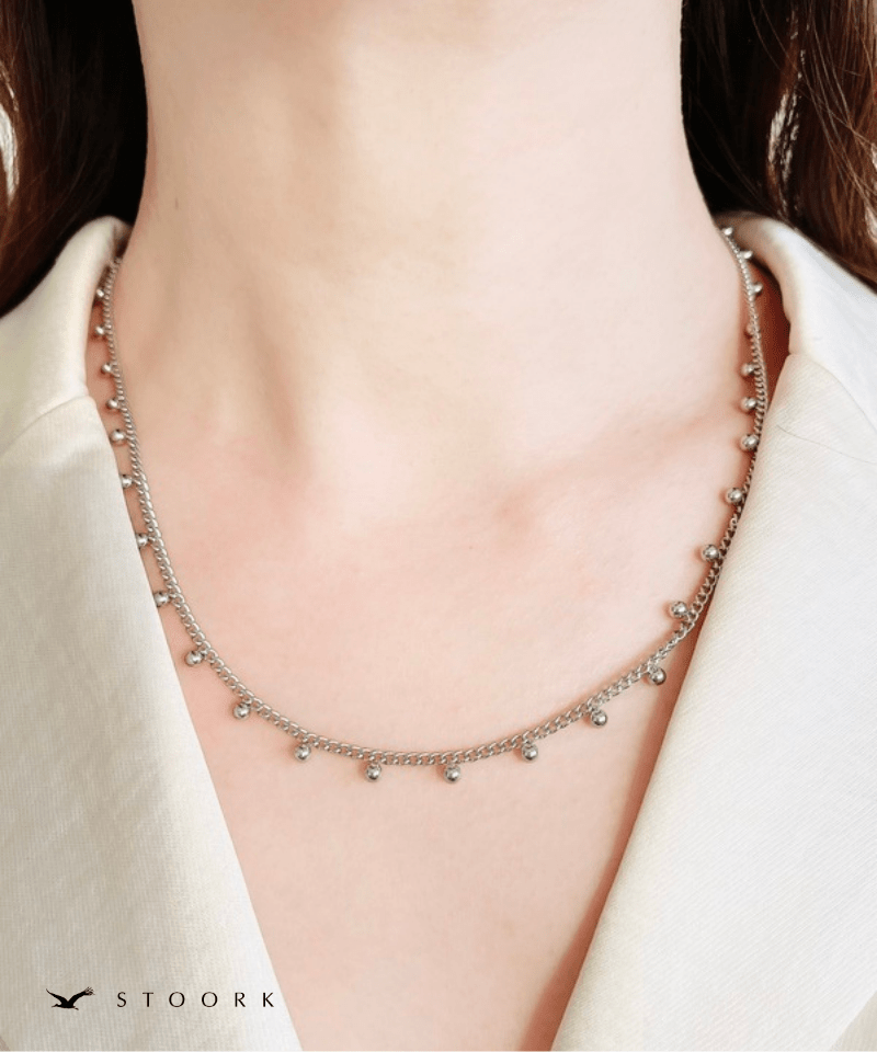 Ball Charm Chain Necklace - stoork