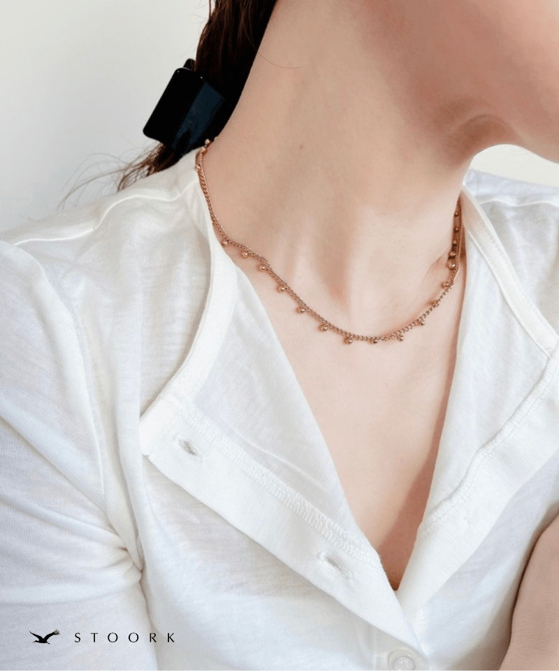 Ball Charm Chain Necklace - stoork