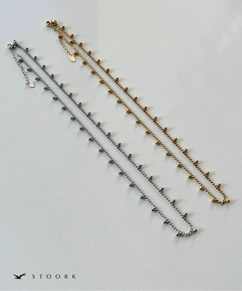 Ball Charm Chain Necklace - stoork